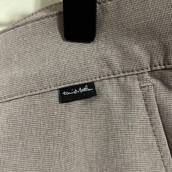 Travis Mathew brown Flat Front Shorts - Picture 2 of 4